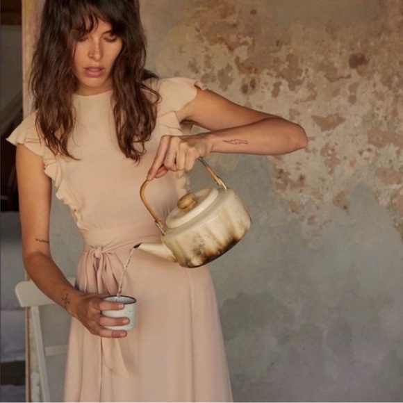 Christy Dawn Quinn Maxi Dress Butterscotch Size Small - Picture 3 of 11